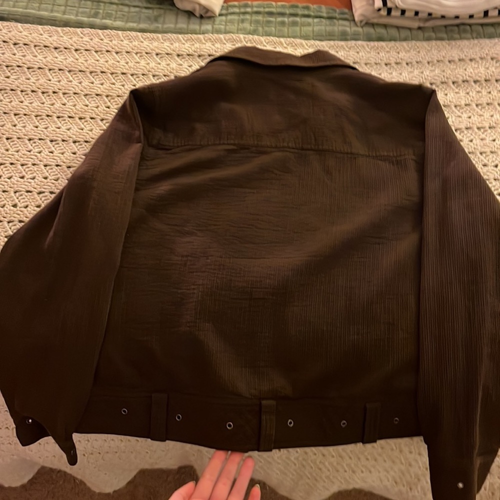 Brown button down jacket - Picture 3 of 3